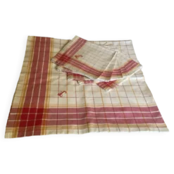 Nappe et 6 serviettes - vintage