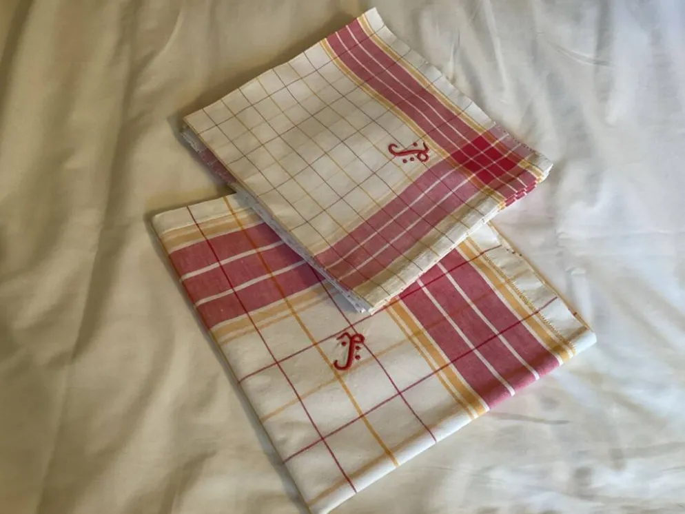 Nappe et 6 serviettes - vintage