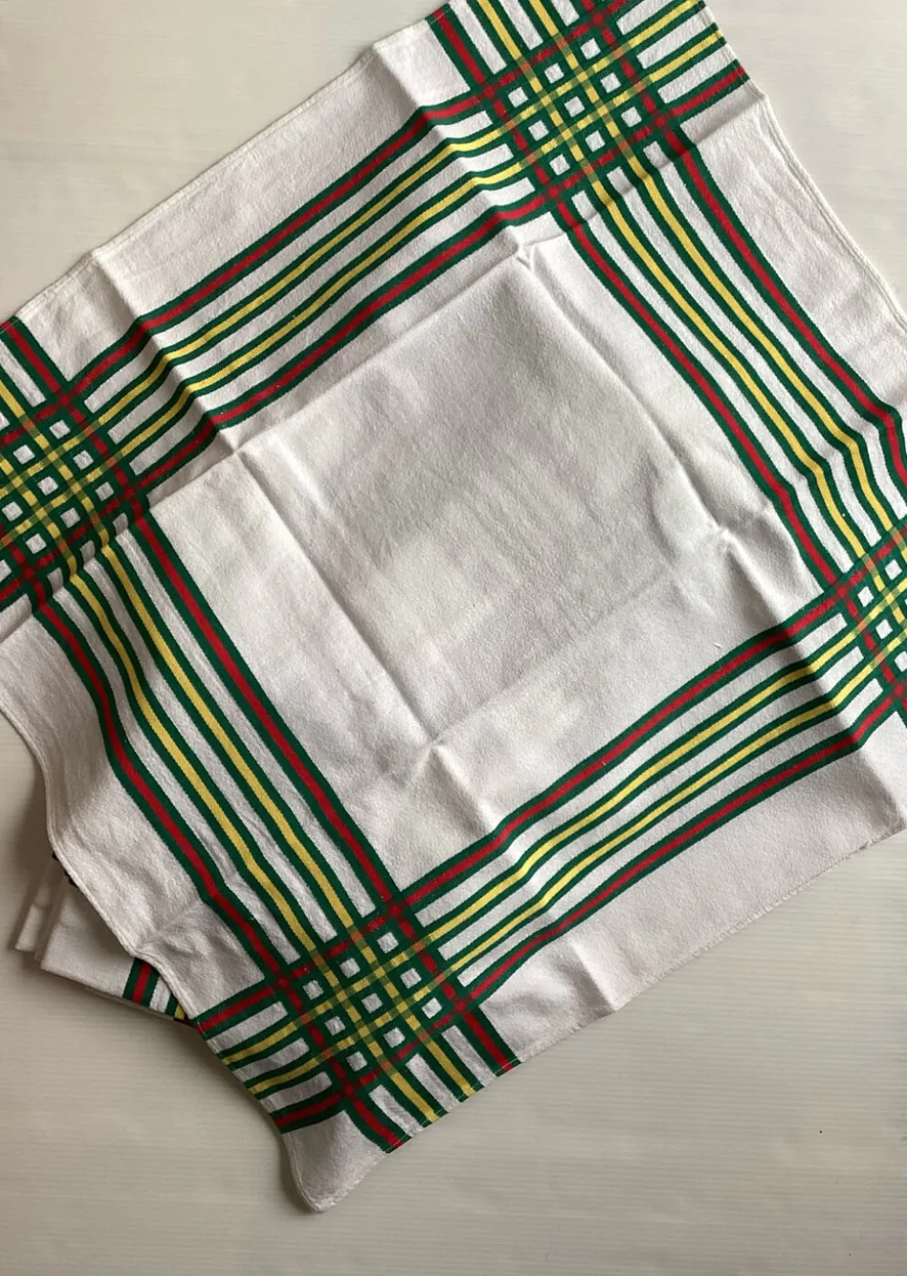 Nappe et 6 serviettes - vintage