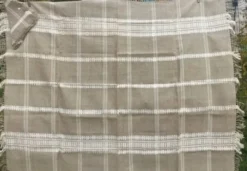 Nappe et ses 6 serviettes en fibre naturelle wabi sabi
