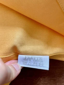 Nappe Frette neuve Carrée 240x240 cm Jaune