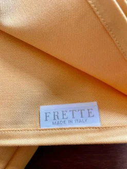 Nappe Frette neuve Carrée 240x240 cm Jaune