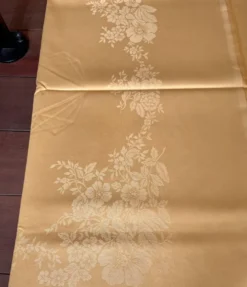 Nappe Frette neuve Carrée 240x240 cm Jaune