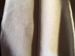 Nappe marquée LM , fin 19éme