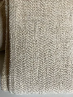 Nappe 5 mètres en toile de chanvre 19e