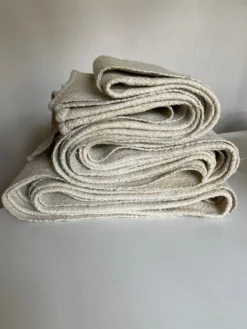 Nappe 5 mètres en toile de chanvre 19e