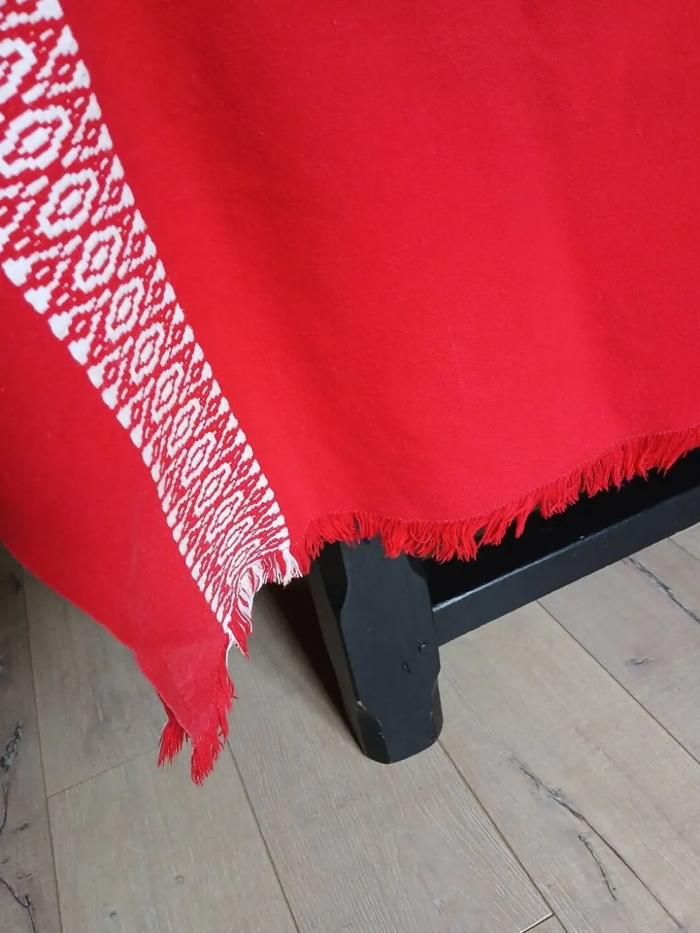 Nappe + 12 serviettes anciennes