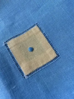 nappe à thé en lin et ses serviettes