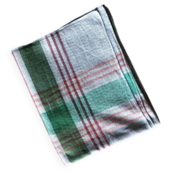 Nappe vintage, bleue à rayures