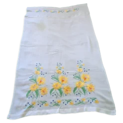 Nappe vintage brodée