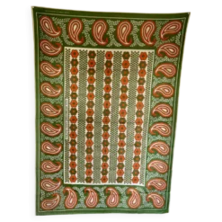 Nappe vintage en tissu malgache