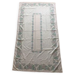 Nappe vintage fleurie rectangulaire