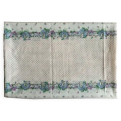 Nappe vintage fleurie rectangulaire