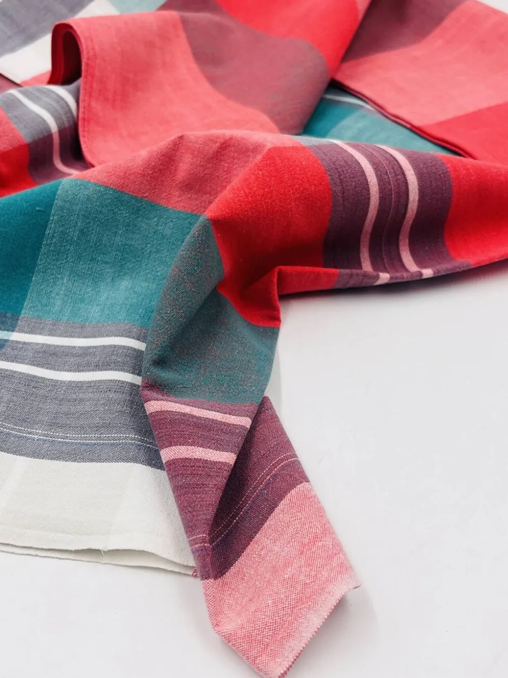 Nappe vintage rouge