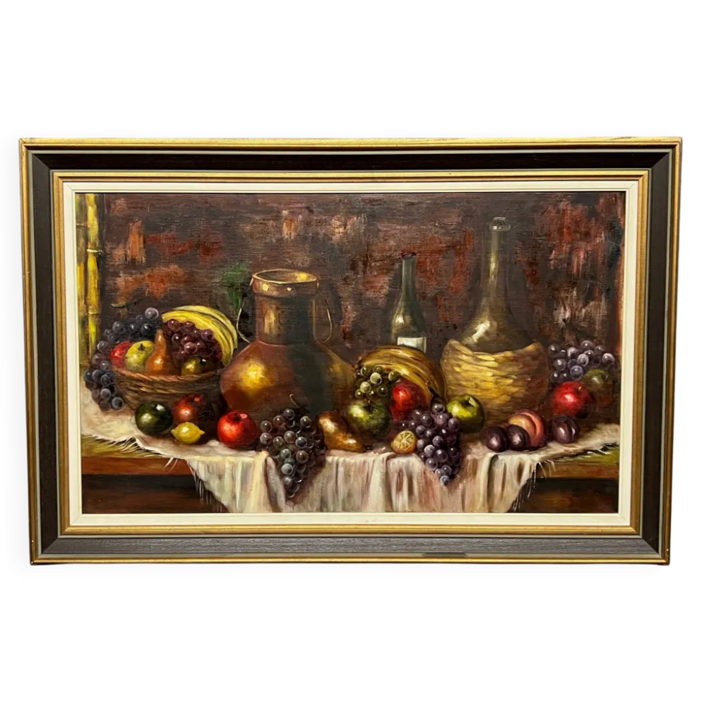 Nature morte avec des fruits.
