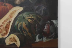 Nature morte avec des légumes et de la poterie par A. Platteau, Belgique, 1935–1936