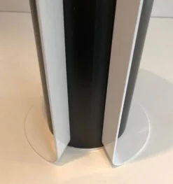 Nécessaire de feu laqué noir et blanc