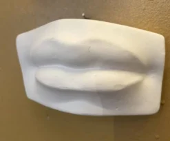 Nez et bouche en plâtre David de Michel-Ange