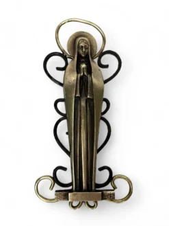 Objet religieux, Vierge en bronze XXème