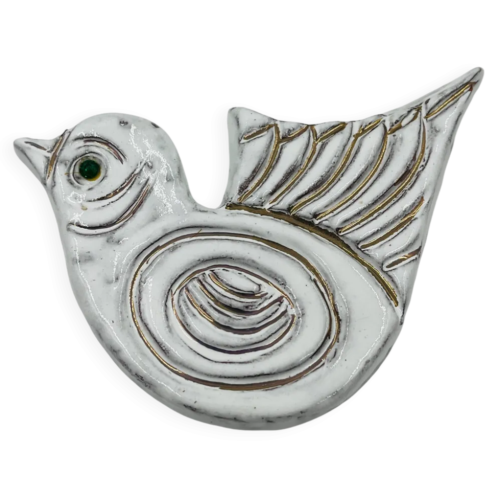 Oiseau céramique Monique Detry - Moderniste