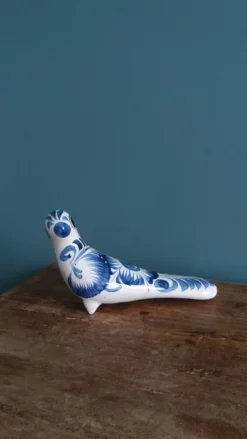 Oiseau en céramique, peint à la main, Mexique