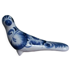 Oiseau en céramique, peint à la main, Mexique