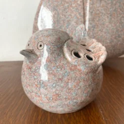 Oiseau en céramique Virebent pique fleurs