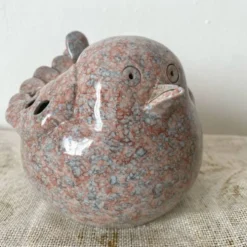 Oiseau en céramique Virebent pique fleurs