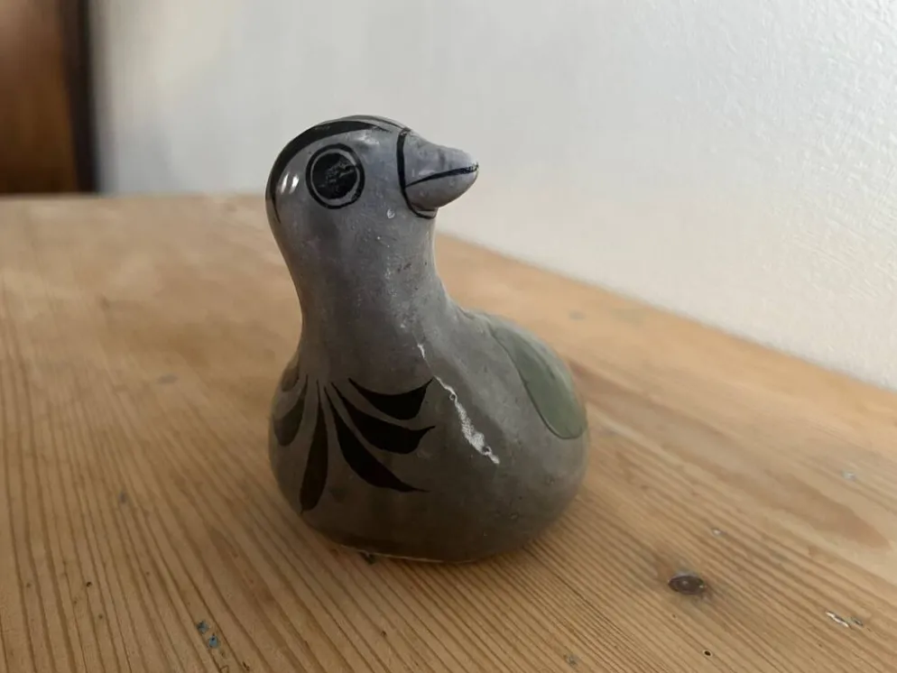 Oiseau mexicain céramique vintage