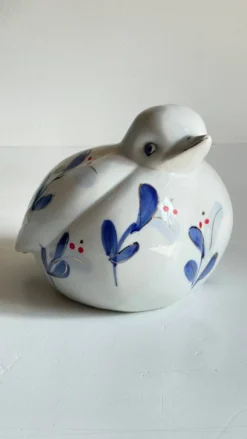 Oiseau porcelaine chinoise vintage