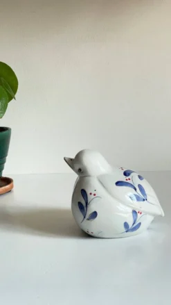 Oiseau porcelaine chinoise vintage