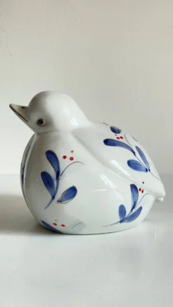 Oiseau porcelaine chinoise vintage