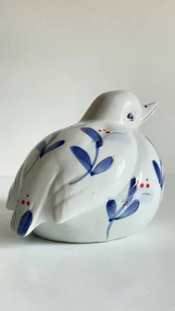 Oiseau porcelaine chinoise vintage