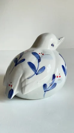 Oiseau porcelaine chinoise vintage