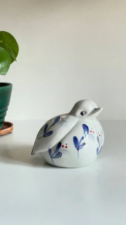 Oiseau porcelaine chinoise vintage