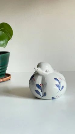 Oiseau porcelaine chinoise vintage