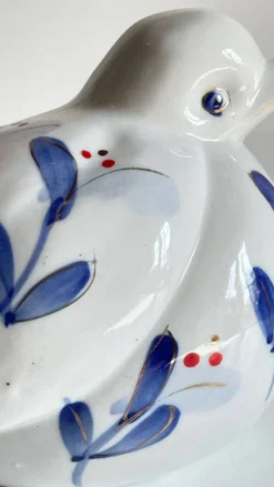 Oiseau vintage en porcelaine chinoise