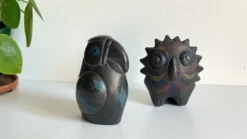 Oiseaux céramique artisanale vintage