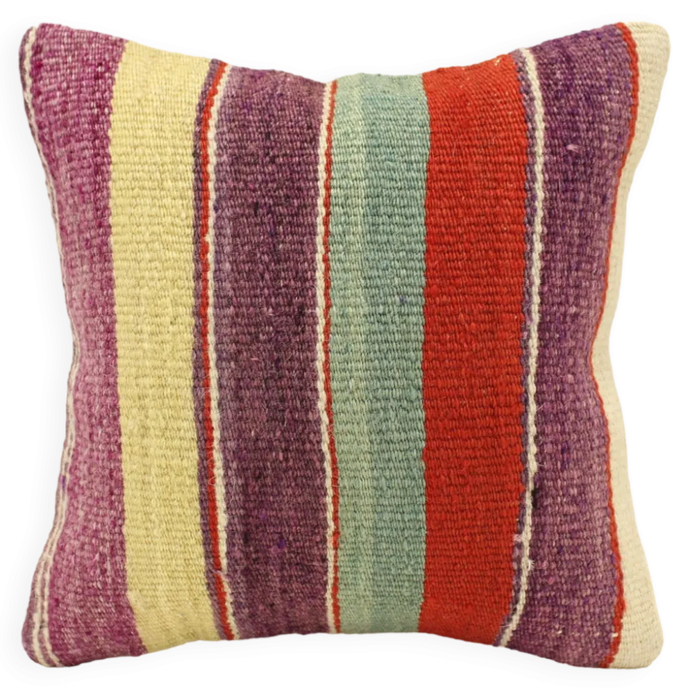 Oreiller kilim turc, 30x30 cm