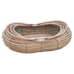 Original et grand panier tressé