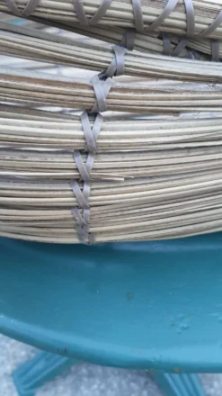 Original et grand panier tressé