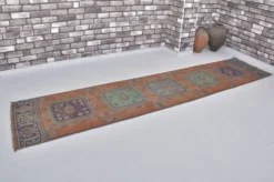Oushak Anatolian Antique Runner sku2472