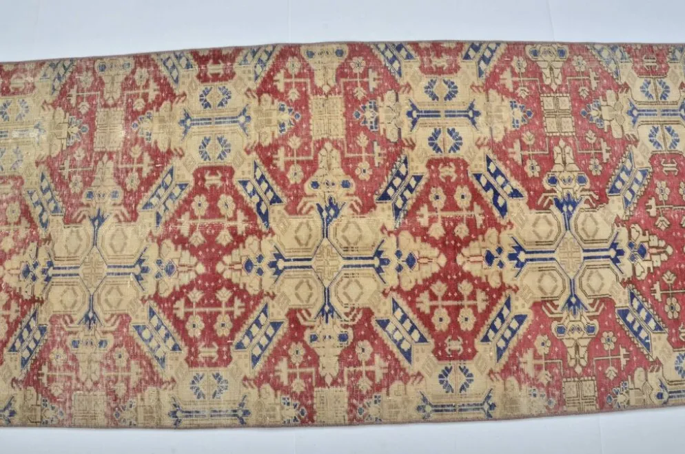 Oushak Anatolian Vintage Runner sku3318