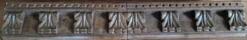Paire de Boiseries Frontons Ornementation XIXe