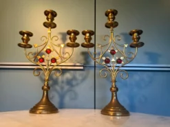 Paire de bougeoir 1900￼