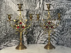 Paire de bougeoir 1900￼