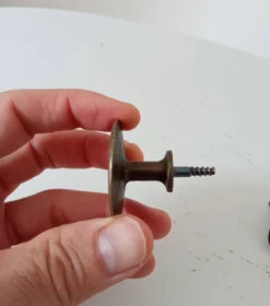 Paire de boutons de meubles anciens Empire XIXeme