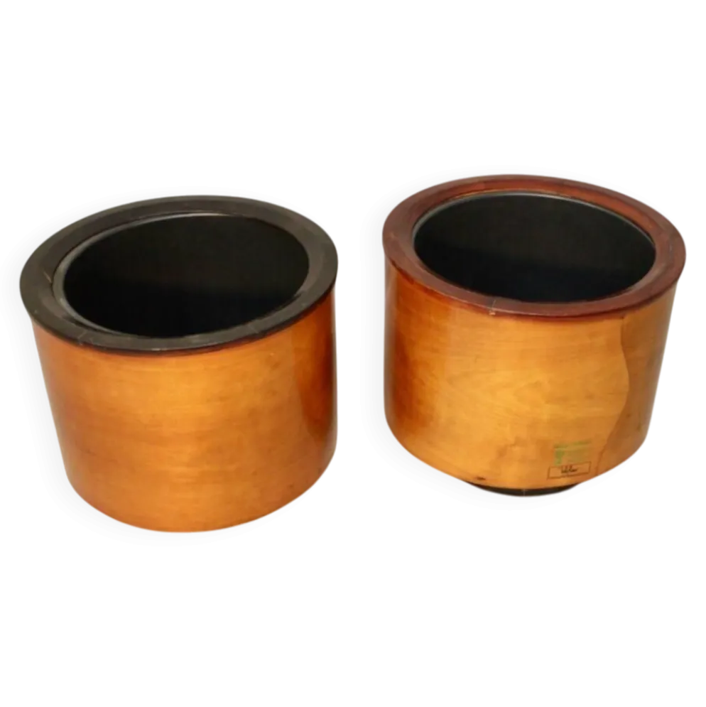 Paire de cache pots hobby flower avec intérieur.