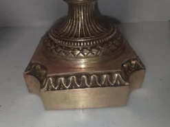 Paire de Cassolettes XIXe Napoléon III en marbre et bronze