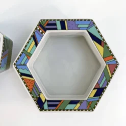 Paire de cendriers Metropol de Barbara Brenner pour Rosenthal, 90